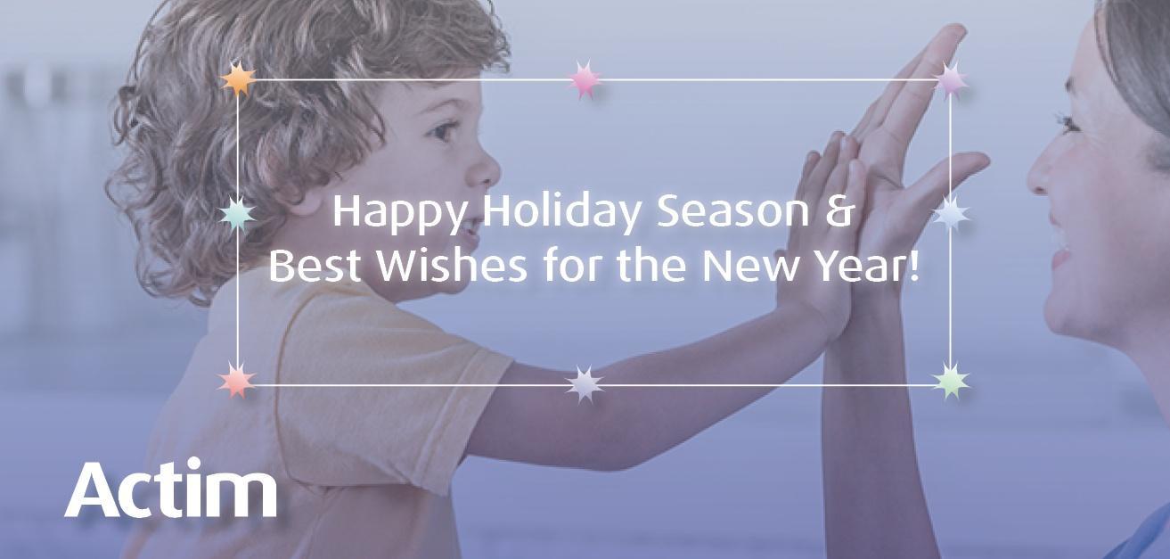 Actim Holiday greeting